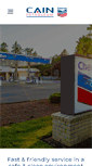 Mobile Screenshot of cainpetroleum.com
